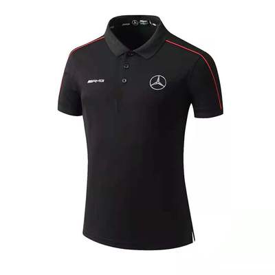 2022 Polo Mercedes AMG Homme Coton Piqué Logo AMG Homme Slim Fit